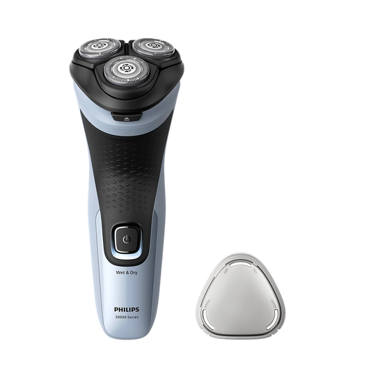 Philips Shaver Series 3000X, Wet&amp; Dry skuveklis (lādējams), zils X3003/00