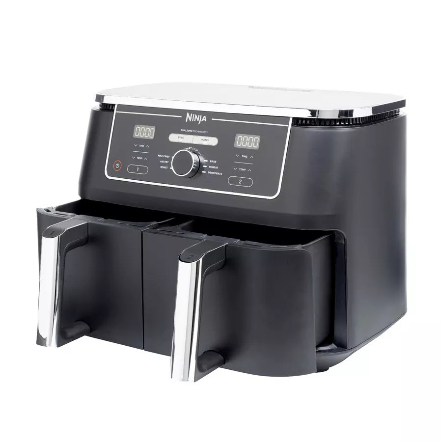 Ninja Dual karstā gaisa katls , 9.5l, 2470W, melns AF400EU