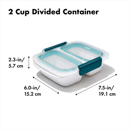 Pārtikas uzglabāšanas trauks OXO Prep & Go Divided Container - 500mL 11302100 - DomoTehnika