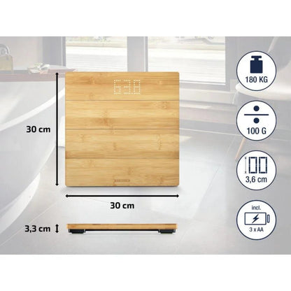 Ķermeņa svari SOEHNLE Style Sense Bamboo Magic - DomoTehnika