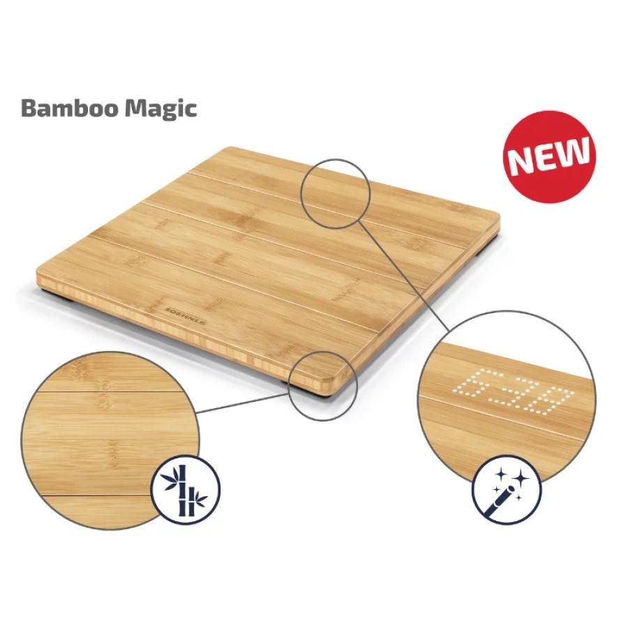 Ķermeņa svari SOEHNLE Style Sense Bamboo Magic - DomoTehnika