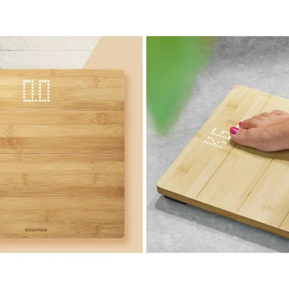 Ķermeņa svari SOEHNLE Style Sense Bamboo Magic - DomoTehnika