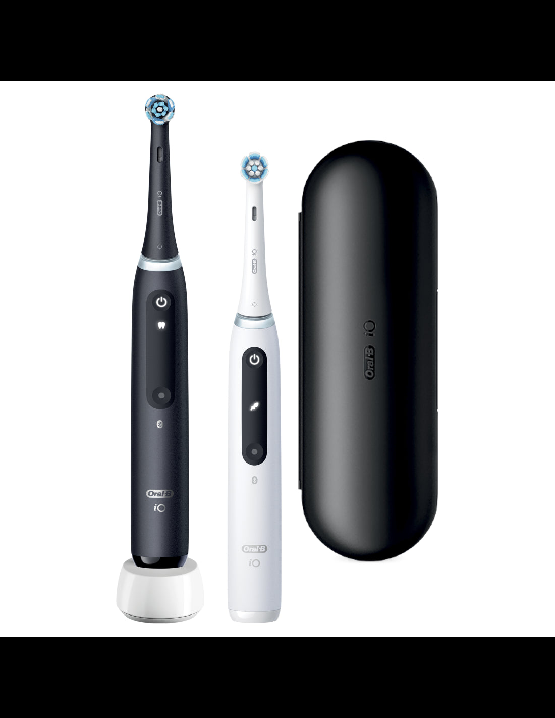 BRAUN Elektriskās zobubirstes, Matt Black+Quite White IOG5d.2J6.2K