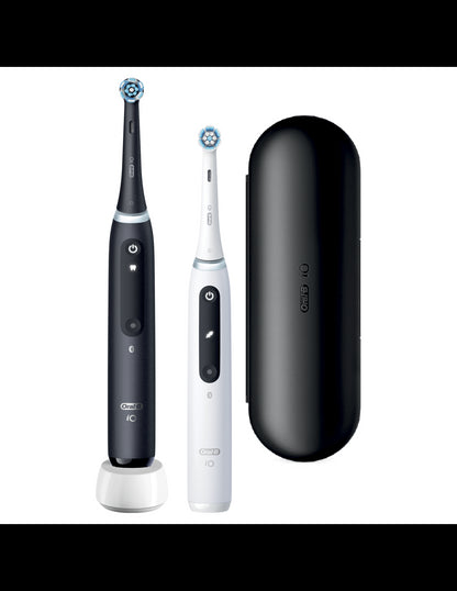 BRAUN Elektriskās zobubirstes, Matt Black+Quite White IOG5d.2J6.2K