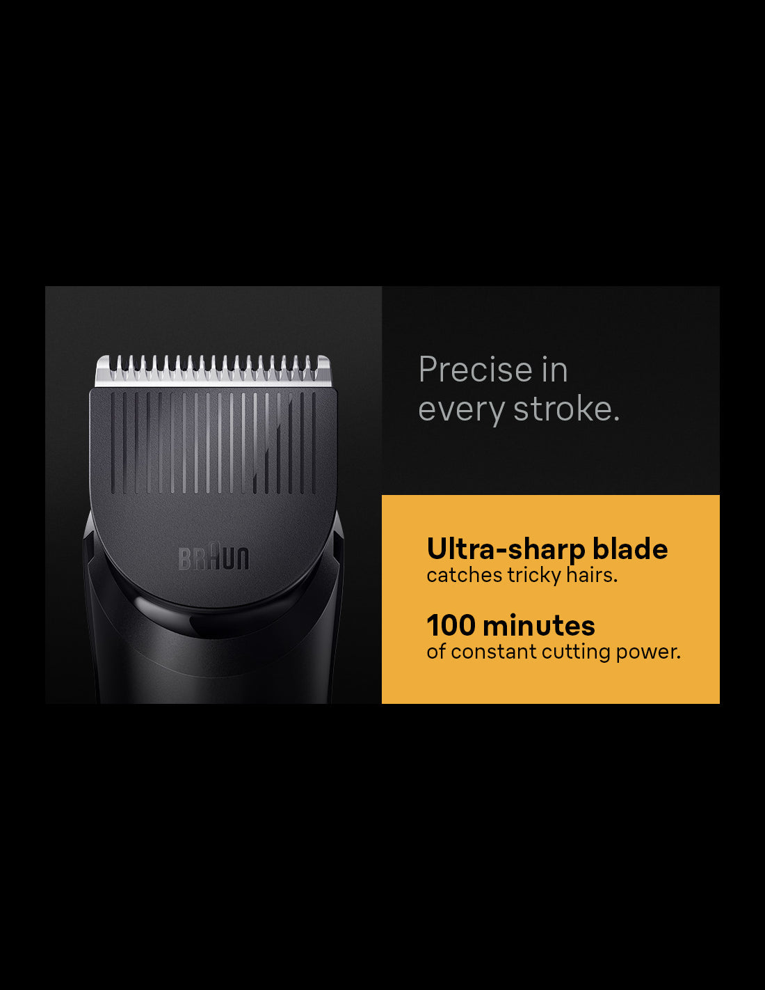 BRAUN bārdas trimmeris BT 5440