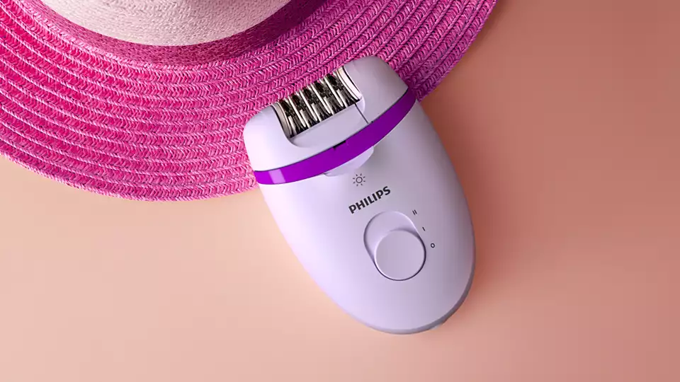 PHILIPS Satinelle Essentia Kompaktais epilators ar vadu BRE275/00