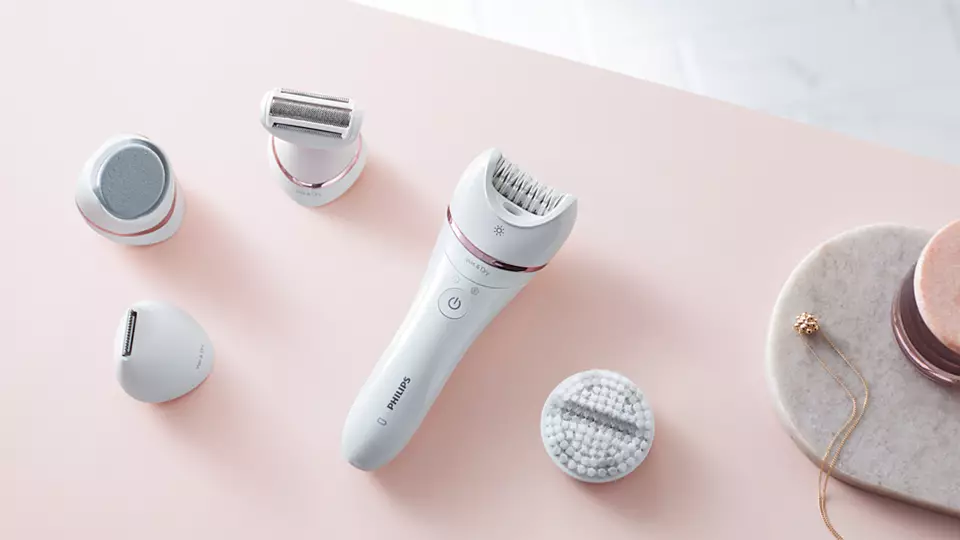 PHILIPS 8000 sērijas epilators mitrai un sausai  epilēšanai BRE740/10