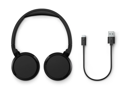 PHILIPS austiņas On-Ear ar Bluetooth, melnas TAH4209BK/00