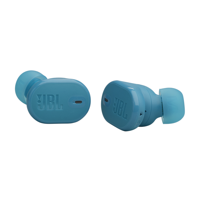 JBL Tune Buds 2 bezvadu austiņas ar aktīvo trokšņu slāpēšanu, zilas JBLTBUDS2TQE