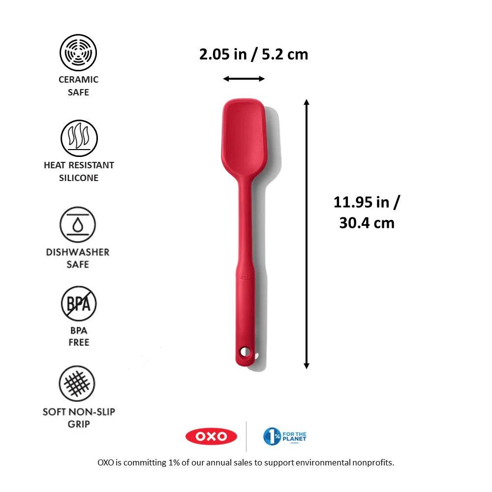 Lāpstiņa OXO Silicone Spoon Spatula 11280800 - DomoTehnika