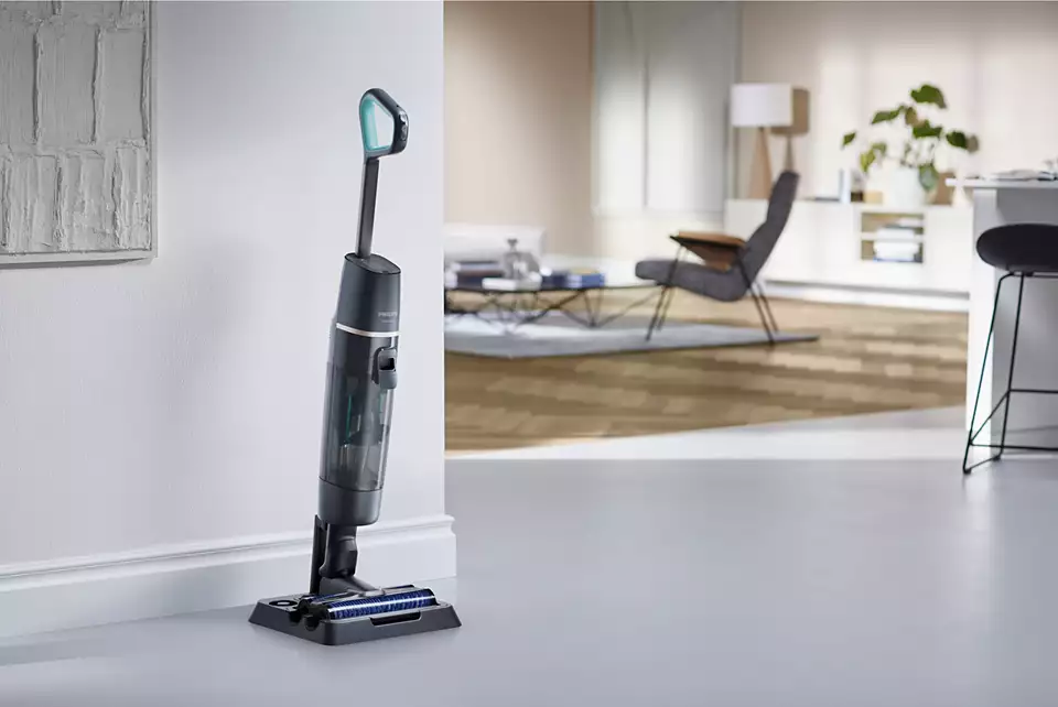 PHILIPS AquaTrio Cordless 7000 series bezv. sausās, mitrās tīrīš. Putekļsūcējs XW7110/01