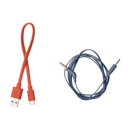 JBL on-ear bezvadu austiņas ar trokšņu  slāpēšanu, zilas JBLT670NCBLU