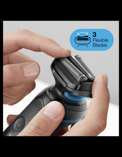 BRAUN Series 5 skuveklis AutoSense, sarkans 51-R1000s