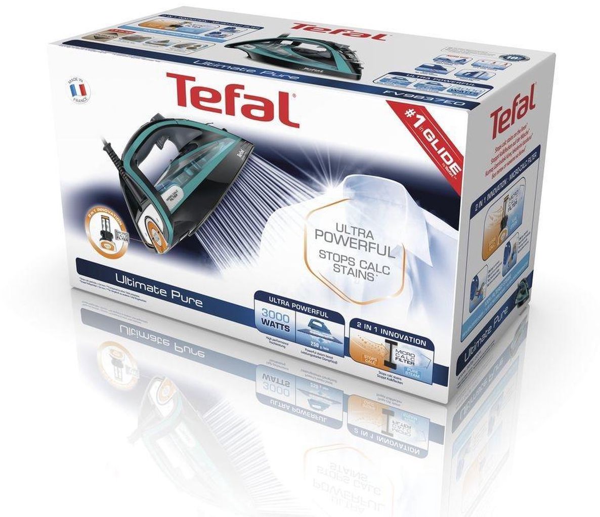 TEFAL gludeklis Ultimate Pure, 3200W FV9844