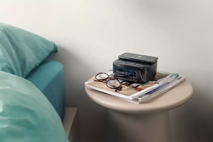 PHILIPS Radio pulkstenis, melns TAR7705/10