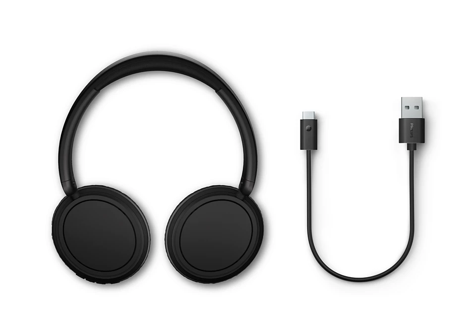 PHILIPS austiņas On-Ear ar Bluetooth, melnas TAH5209BK/00