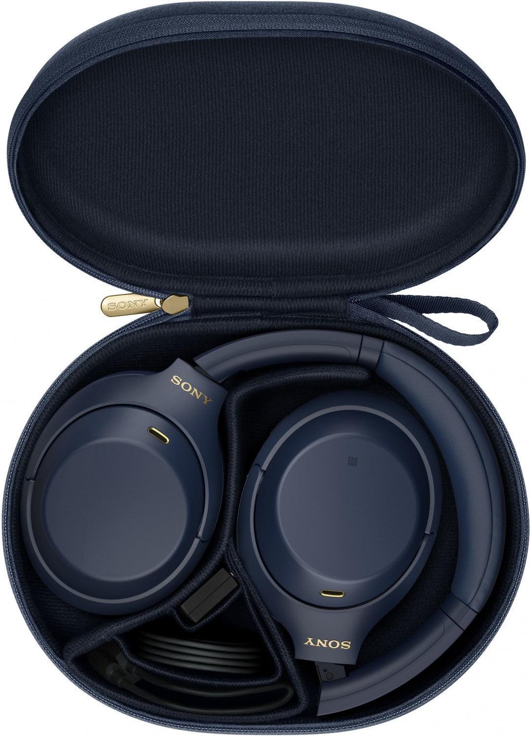 Bezvadu austiņas SONY WH-1000XM4/L - DomoTehnika