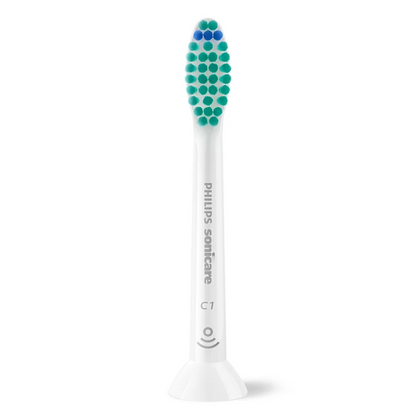 PHILIPS Sonicare C1 ProResults zobu birstes uzgalis,4 gab, balts HX6014/87