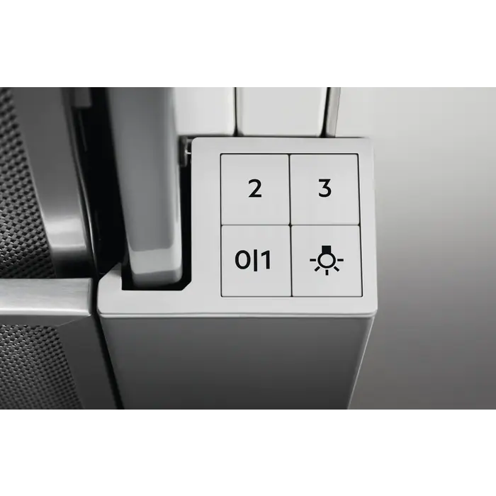 Electrolux izvelkams tvaika nosūcējs, 60 cm, C, pelēks LFP326AB