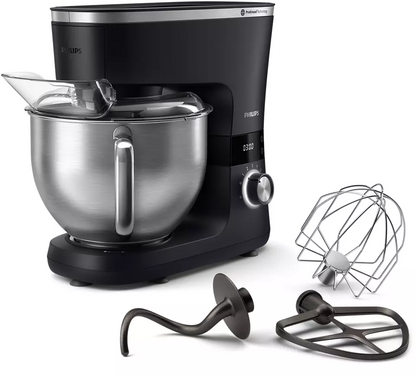PHILIPS Virtuves kombains ar piederumiem, 1000W, melns HR7962/21