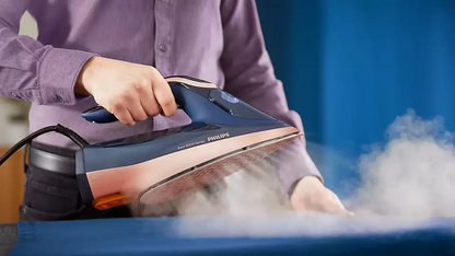 PHILIPS 8000 sērijas Tvaika gludeklis,3000W, tumši zils DST8050/20