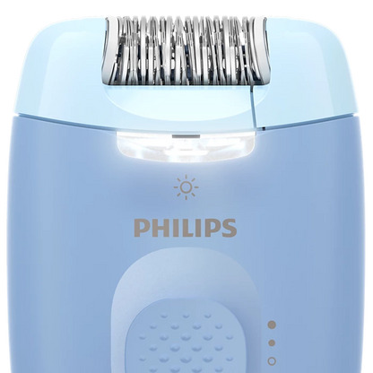 PHILIPS 4000. sērijas epilators ar vadu, zils BRE247/00