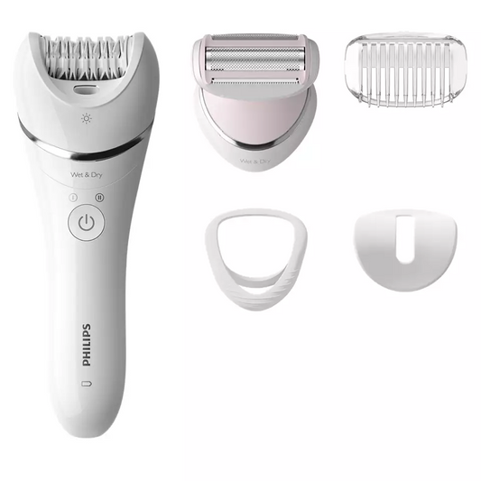 PHILIPS 8000 sērijas epilators mitrai un sausai  epilēšanai BRE710/00
