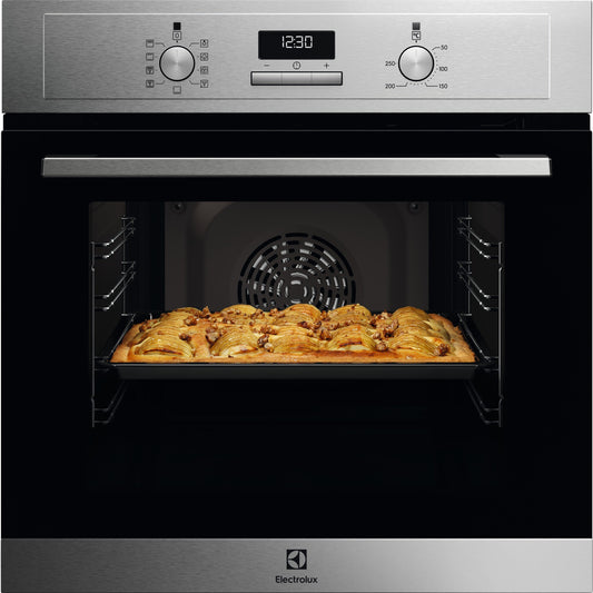 Electrolux 600.sērijas cepeškrāsns, iebūv., 65 l,  melna EOD3C40BX