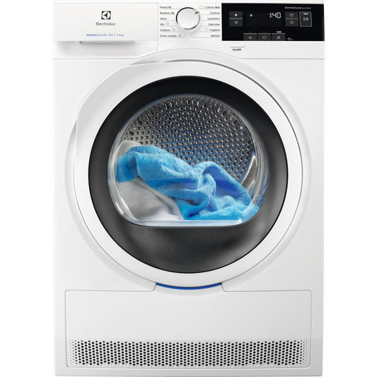 Electrolux GentleCare veļas žāvētājs (siltumsūkņa), 9kg EW7H389WE