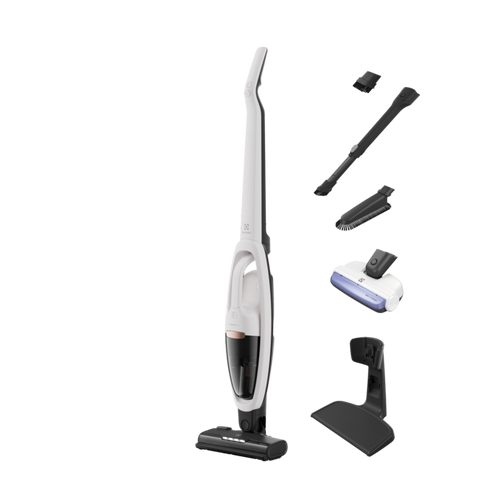 Electrolux 500.sērijas Hygienic bezvadu putekļusūcējs bez maisiņa, balts ES52HB25SH