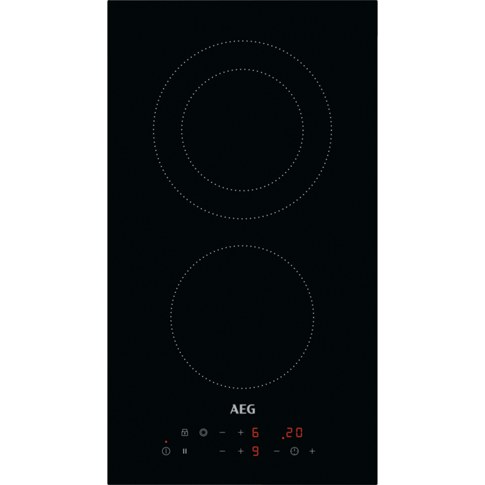AEG iebūvējama stikla keramiskā plīts virsma, 29 cm HRB32310CB