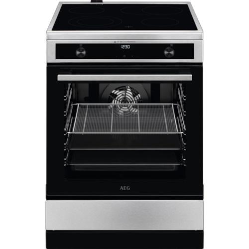 AEG indukcijas plīts, 596 mm, nerūsējoša tērauda CIB6647ABM