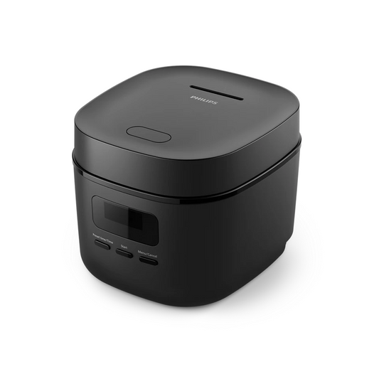 PHILIPS 3000. sērijas Mini rīsu vārāmais katls, melns HD3080/80