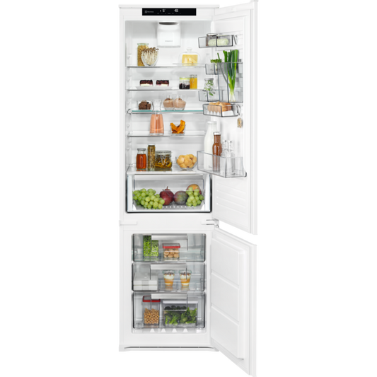 Electrolux ledusskapis ar saldētavu apakšā (iebūv.), 188.4 cm ENS8TE19S
