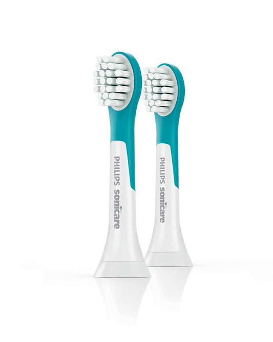 Sonicare for Kids Mini zobu birstes uzgalis, 2 gab,3+ HX6032/33