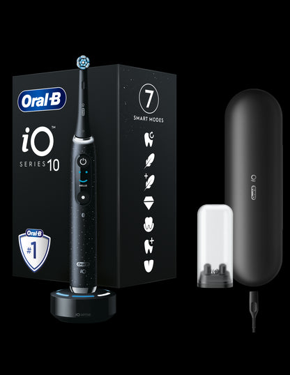 BRAUN Series iO10 el.zobu  birste, melna iOM10.1B4.2AD