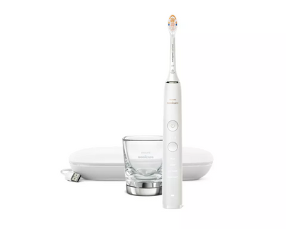 PHILIPS Sonicare zobu birste DiamondClean 9000 ar īpašu lietotni, balta HX9911/19