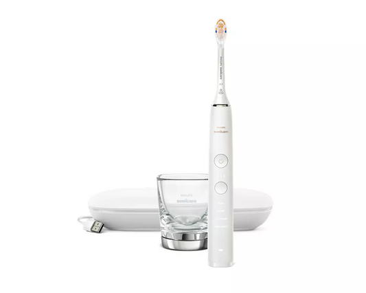PHILIPS Sonicare zobu birste DiamondClean 9000 ar īpašu lietotni, balta HX9911/19