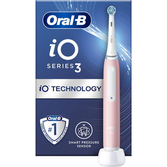 BRAUN iO3 el.zobu birste , rozā iOG3.1A6.0 Pink