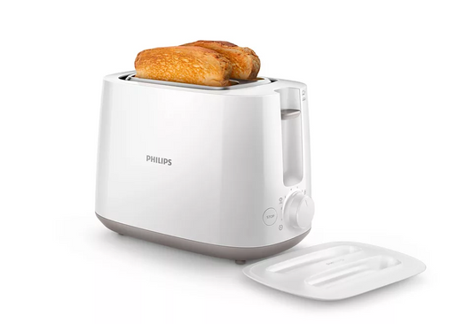 PHILIPS Tosteris,  830W (balts) HD2582/00
