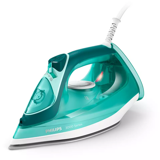 PHILIPS 3000 sērijas Tvaika gludeklis, 2400W, zaļš DST3030/70