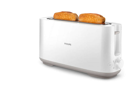 PHILIPS Daily Collection Tosteris, 830W, balts HD2590/00