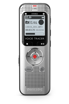 PHILIPS diktafons, 8GB, sudraba DVT2010
