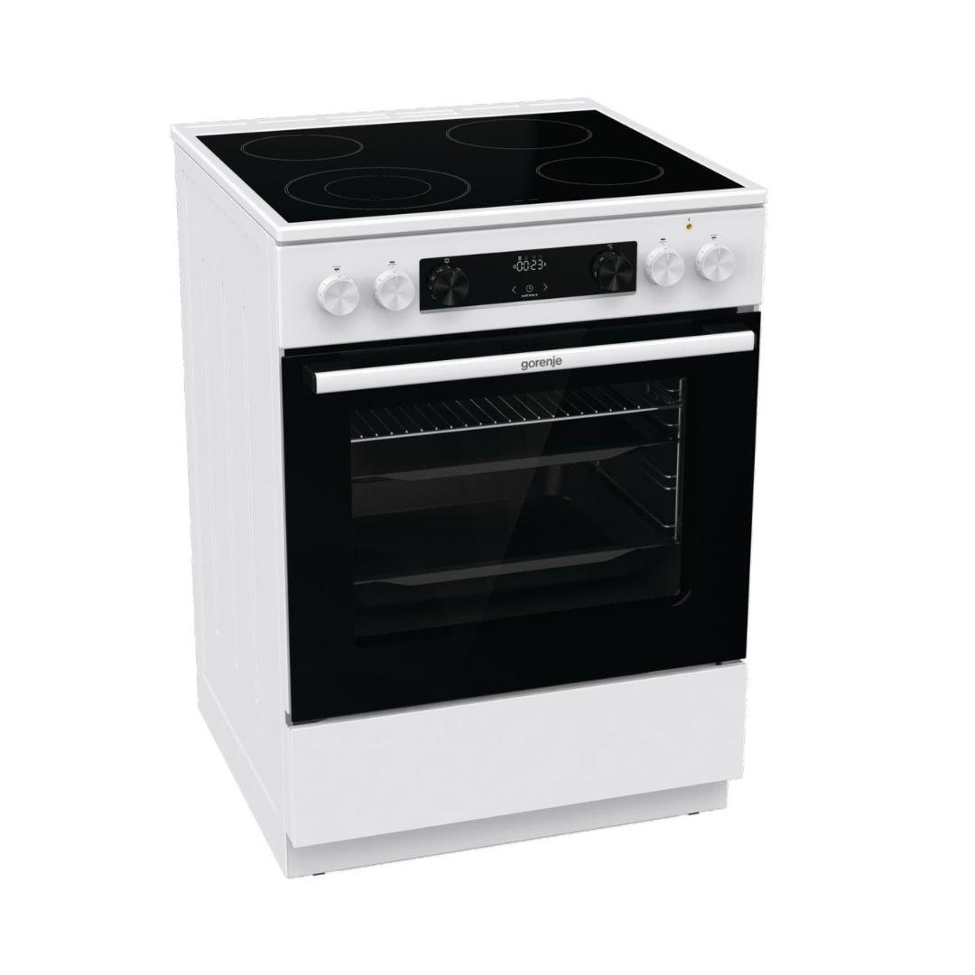 Elektriskā plīts GORENJE GECS6C70WC - DomoTehnika