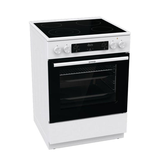 Elektriskā plīts GORENJE GECS6C70WC - DomoTehnika