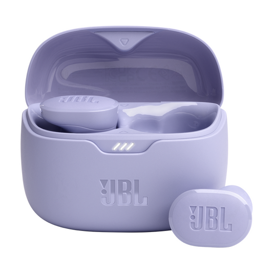 JBL in-ear austiņas ar Bluetooth, violetas JBLTBUDSPUR