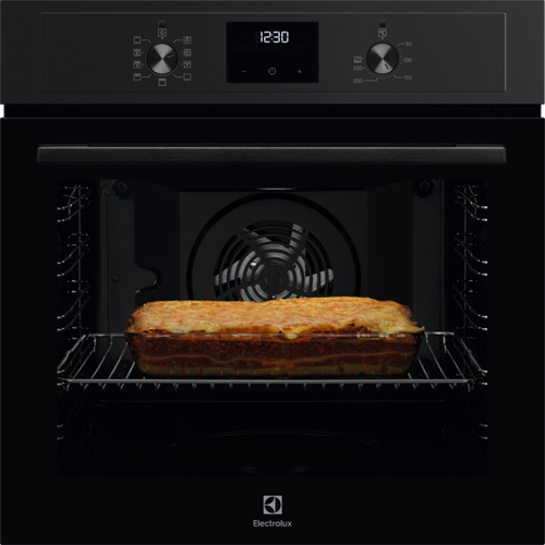 Electrolux cepeškrāsns, iebūv., 72L, melna EOF3H40TH