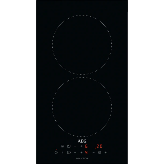AEG iebūvējama indukcijas plīts virsma, 29 cm, melna IKB32300CB