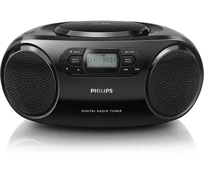 PHILIPS CD magnetola, melna AZB500/12