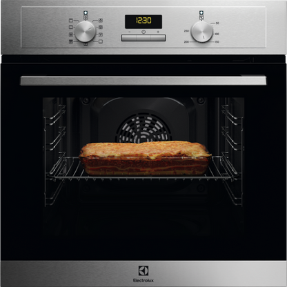 Electrolux cepeškrāsns, iebūv., 65l, tērauda EOF3H00BX